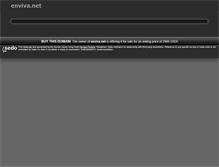 Tablet Screenshot of enviva.net